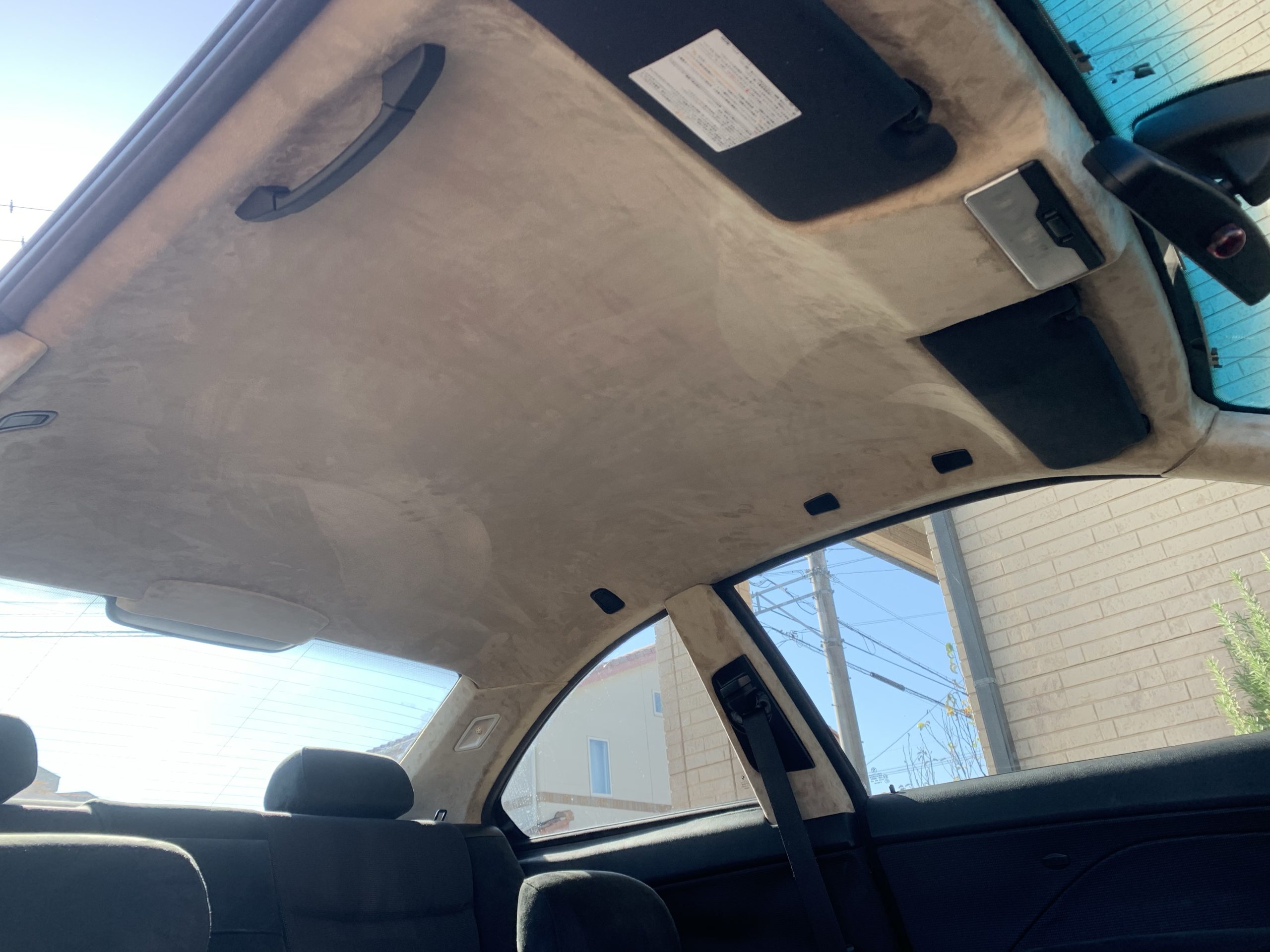 【DIY】車の天井を張り替える方法/生地や糊は何を使う？│Freedom